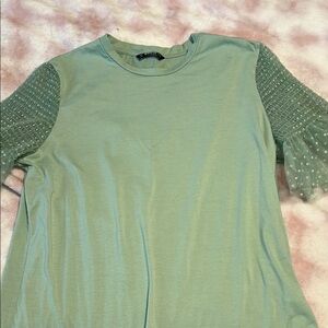 Green Women's Top